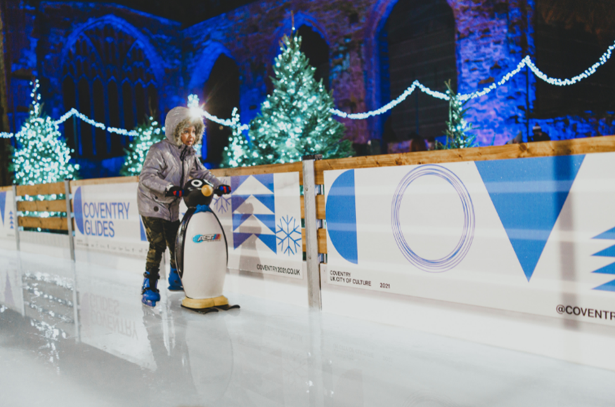 Coventry Ice Rink Coventry Glides Returns - Coventry UK City of Culture 2021
